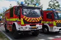 Iveco 150-320, Ger�tewagen der Feuerwehr aus Vichten, nahm an der Parade zum Nationalfeiertag in der Stadt Luxemburg teil. 23.06.2019