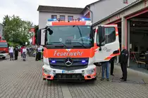 Fraport Flughafenfeuerwehr Frankfurt Mercedes Benz Arocs HTLF15 am 16.06.19 beim Kreisfeuerwehrtag in Mörfelden 