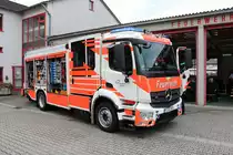Fraport Flughafenfeuerwehr Frankfurt Mercedes Benz Arocs HTLF15 am 16.06.19 beim Kreisfeuerwehrtag in Mörfelden 