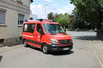 Feuerwehr Bischofsheim Mercedes Benz Sprinter MTW am 16.06.19 beim Tag der offenen Tür 
