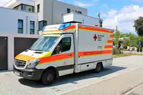 DRK Mercedes Benz Sprinter am 16.06.19 beim Tag der offenen Tür der Feuerwehr Bischofsheim