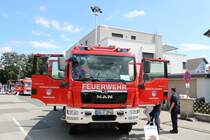 Feuerwehr Bischofsheim MAN TGM HLF20 am 16.06.19 beim Tag der offenen Tür 