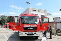 Feuerwehr Bischofsheim MAN TGM HLF20 am 16.06.19 beim Tag der offenen Tür 