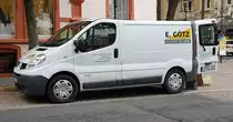 =Renault Trafic der Firma GÖTZ steht im Juni 2019 in Fulda