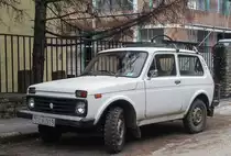 Lada Niva. Foto: Pécs (HU), März, 2019.