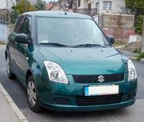 Suzuki Swift III. Foto: Pécs (HU), März, 2019.