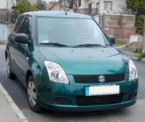 Suzuki Swift III. Foto: Pécs (HU), März, 2019.