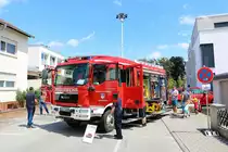 Feuerwehr Bischofsheim MAN TGM HLF20 am 16.06.19 beim Tag der offenen Tür 