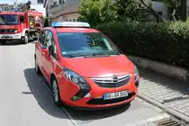 Kreis Groß Gerau Opel Zafira KdoW am 16.06.19 beim Tag der offenen Tür der Feuerwehr Bischofsheim 
