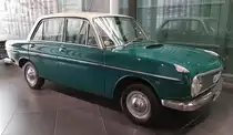 =DKW F 102, Bj. 1965, 1168 ccm, 60 PS, gesehen im Audi-Museum Ingolstadt im April 2019.