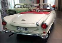 =DKW 1000 SP, gesehen im Audi-Museum Ingolstadt im April 2019.