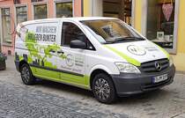 MB Vito vom Maler MARSCHALL steht im Juni 2019 in Hünfeld