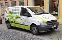 MB Vito vom Maler MARSCHALL steht im Juni 2019 in Hünfeld