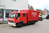 Feuerwehr Bruchköbel MAN GW-L am 20.06.19 bei einer Großübung in Bruchköbel 