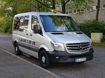 =MB Sprinter steht als Taxi im April 2019 am Bahnhof in Rendsburg