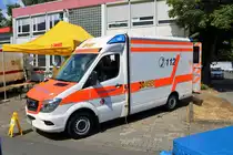 ASB Eschborn Mercedes Benz Sprinter RTW am 23.06.19 in Eschborn 