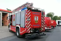 Feuerwehr Eschborn MAN TGM TLF4000 mit Rosenbauer AT Aufbau am 23.06.19 beim Tag der offenen Tür