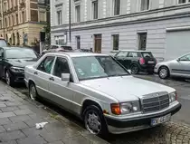 Mercedes-Benz 190. Foto: München, 05.2019.