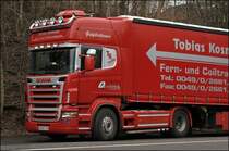 SCANIA TOPLINE R580 \8/  SUPER  Zugmaschine. (09.03.2009)