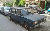 Lada Nova alias Lada 2104 (Kombi des 2105). Budapest, Mai, 2019.