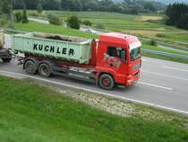 Der Kolege des Mercedas LKWs 