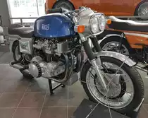 =Münch 4, steht im Audi-Museum Ingolstadt im April 2019.