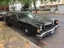 FORD Ranchero. Pick-up (Limousinen-Pickup). Baujahre dieser letzten Modellreihe 1977-79. Es wurde Motoren von 4,1 bis 7,5 Liter Hubraum verbaut. Foto: Juli 2019