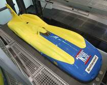 =NSU Rekordwagen von 1963, gesehen im Audi-Museum Ingolstadt im April 2019.