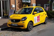 =Smart for two, gesehen in Büsum im Mai 2019