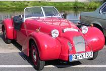 klein aber fein - unser von einem  Enten -Motor angetriebener Burton. Platz 1 bei den Dorsten Classics 2007.