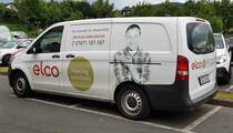 =MB Vito als Servicemobil von  elco  steht in Wächtersbach, 06-2019