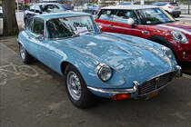 Jaguar E-Type, aufgenommen beim Oldtimertreff in Remich.14.07.2019