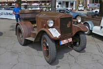 Zettelmeyer Z2 Traktor, Bj 1939, 2 Zyl., 2000 ccm, 20 Ps, war beim Oldtimertreff in Remich zu bewundern. 14.07.2019
