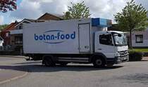 =MB Atego von  botan-food  unterwegs in Büsum im Mai 2019 