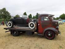 Ford COE Truck auf dem US-Car-Treffen in Stadtbredimus (Lux.) am 07.07.2019
