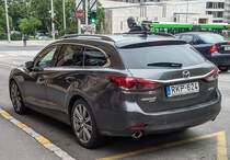 Mazda 6 Station Wagon. Foto: Pecs (HU), Mai 2019.