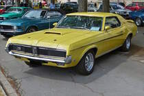 Mercury Cougar Eliminator, Bj 1969, 8 Zyl, 5800 ccm, 260 Ps, war beim Oldtimertreff in Remich zu bewundern. 14.07.2019