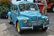 Renault 4 CV, Bj 1956, war beim Oldtimertreff in Remich zu sehen. 14.07.2019