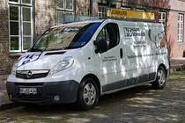 =Opel Vivaro von HAUKE SCHWARZE steht im Mai 2019 in Friedrichstadt