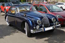 Jaguar XK 150 zu Besuch beim Oldtimertreff in Remich. 14.Juli 2019