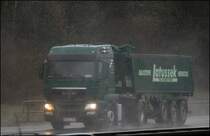 MAN TGX 18.440XLX der Baustoffe Latussek aus Herdecke. 
