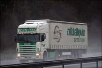 Scania Topline 124L 400PS der G.HILLEBRAND Spedition.