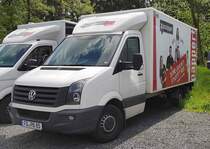=VW Crafter als Auslieferungsfahrzeug der Bäckerei PAPPERT steht im Mai 2019 in Poppenhausen