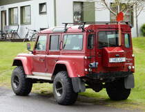 Land Rover Defender am 14.06.19 in Seydisfjördur