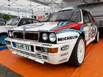 Lancia Delta HF Integrale, ursprünglich gefahren von Philippe Bugalski und Denis Giraudet bei der Rallye Monte Carlo 1992 (Eifel Rallye Festival, 19.07.2019)