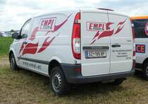 =MB Vito von EMPL AUSTRIA steht auf dem Besucherparkplatz der Rettmobil 2019 in Fulda, 05-2019