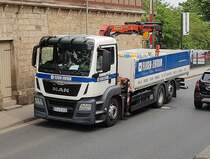 =MAN TGX vom FLIESEN-ZENTRUM auf Auslieferungstour im Mai 2019