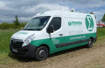 =Opel Movano von PROMEBA aus Spanien steht auf dem Besucherparkplatz der Rettmobil 2019 in Fulda, 05-2019