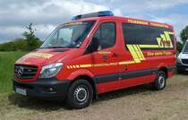 =MB Sprinter der Feuerwehr FRANKENTHAL steht auf dem Besucherparkplatz der Rettmobil 2019 in Fulda, 05-2019
