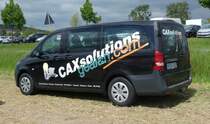 =MB Vito von  CAXsolutions , steht auf dem Besucherparkplatz der Rettmobil 2019 in Fulda, 05-2019